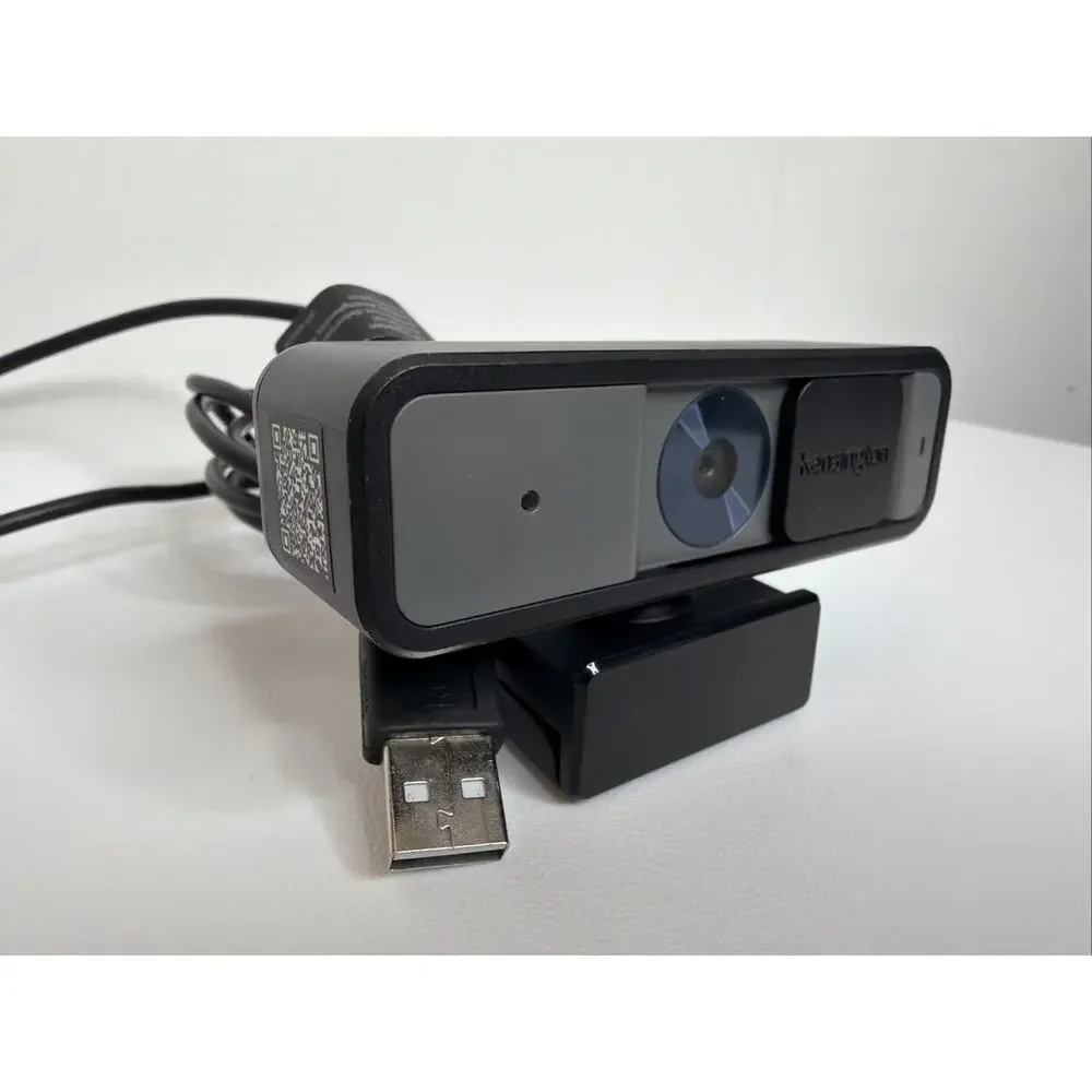 Kensington W2000 1080P Auto Focus Webcam, Full HD 1080P/30fps Webcam Microphone